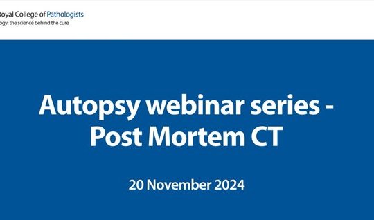 Autopsy webinar series - Post Mortem CT