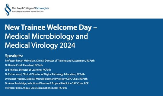 New Trainee Welcome Day 2024 – Medical Microbiology and Medical Virology